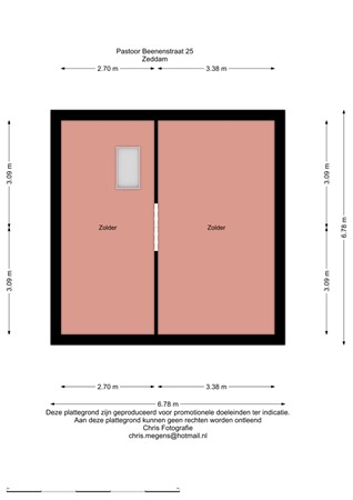 Floorplan - Pastoor Beenenstraat 25, 7038 AP Zeddam